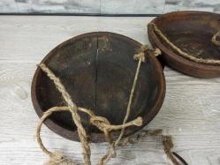 Antika Nadir Tümüyle Ahşap Osmanlı El Terazi