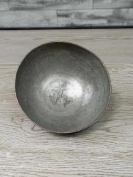 Antika Osmanlı Dönem Kalem İşçlikli Bakır Kase - Tas