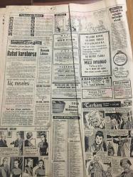 HÜRRİYET GAZETESİ 26 ARALIK 1967 YIL : 20 SAYI :7064 -Rum askeri hala silahtan  tecrit  edilmedi --Polis ,Vural ın izini bulamadı --Fıstık tüccarını öldüren çocuk babama bu iş için 30 bin lira verdiler dedi ---Amerika da korkunç bir sabotaj  şebekesi yakalandı--Markların trende  bozduran 236 işçi 4,5 milyon lira aldı --ldı ---Tipiye tutulan beş köylü donarak öldü --Karlı bir gecede parkta sevgilisini öldüren gence ,30 yıl hapis  verildi ---Amerika da Noel tatilinin iki gününde 486 kişi trafik kazasına kurban gitti--Molnar :Afrika da bile böyle  seyirci yoktur --Yabancı futbolcular için yaş haddi konacak --Şampiyonluğa gidenler için hadise çıkarmak adet oldu --UEFA Futbol Federasyonuna 145 bin lira yardımda  bulundu --Voyvodina Antrenörü Göztepe yi formsuz buldu ---Baraj sayesinde medeniyete kavuştular --