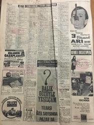 HÜRRİYET GAZETESİ 26 ARALIK 1967 YIL : 20 SAYI :7064 -Rum askeri hala silahtan  tecrit  edilmedi --Polis ,Vural ın izini bulamadı --Fıstık tüccarını öldüren çocuk babama bu iş için 30 bin lira verdiler dedi ---Amerika da korkunç bir sabotaj  şebekesi yakalandı--Markların trende  bozduran 236 işçi 4,5 milyon lira aldı --ldı ---Tipiye tutulan beş köylü donarak öldü --Karlı bir gecede parkta sevgilisini öldüren gence ,30 yıl hapis  verildi ---Amerika da Noel tatilinin iki gününde 486 kişi trafik kazasına kurban gitti--Molnar :Afrika da bile böyle  seyirci yoktur --Yabancı futbolcular için yaş haddi konacak --Şampiyonluğa gidenler için hadise çıkarmak adet oldu --UEFA Futbol Federasyonuna 145 bin lira yardımda  bulundu --Voyvodina Antrenörü Göztepe yi formsuz buldu ---Baraj sayesinde medeniyete kavuştular --