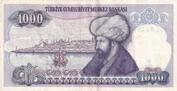 7. Emisyon B01 Serisi Seri Başı 1000 Türk Lirası