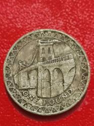İngiltere 1 pound Hatıra para