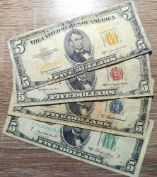 ABD 5 Dolar Yeşil Mühür