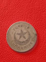 1937 Nikel 1 Kuruş Çt kondüsyondadır Nadir Paralardandır
