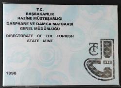 Türkiye Cumhuriyeti  1996 YILI DARPANE PARA SETİ