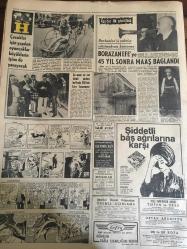 HÜRRİYET GAZETESİ 9 KASIM 1967 YIL :20 SAYI :7017--Bir milyon liralık kaçak saatle yakalandı --Özel yüksel okullar için CHP meclis  araştırması  isteyecek --Samsun sular altında  kaldı ---Nişanlısını öldürmek için Samsun dan gelen  kız Kadıköy de  bulundu --Bayan Tural çocuk hasretini  öğrencileri ile gideriyor --Buzdolabı  ,radyo ,dikiş ve çamaşır  makineleri  fiyatları da indirilecek ---Sabıkalı  yankesici Ankara dan İstanbul a geldiğine  bin pişman oldu --Asfalt Osman Berber Nuh Yüzünden  Haysiyet Divanına Verildi ---Dört yaşındaki oğlunu bavul içinde  Bulgaristan dan İtalya ya  kaçırdı ---Kul Mustafa sazına güvenen aşıkları Toroslara çağırdı ---Hindistan da güreşlere  ilgi çok az --Beşiktaş endişeli ---Boluspor ,Lefter  i Trabzon maçında  oynatmak istiyor ---Feriköy ,Düzce  yi 3-0 yendi ---4 Adım kaidesi değişti --Çocuklar için yapılan oyuncaklar büyüklerin işine de yarayacak --Borazan Efe ye 45 yıl sonra  maaş bağlandı --Alaçam da sel 4 kişi öldü ---