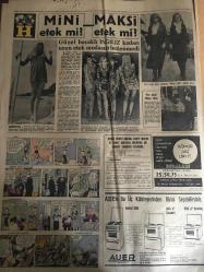 HÜRRİYET GAZETESİ 22 ARALIK 1967 YIL :20 SAYI :7060---Gangster İrfan Vural üç arkadaşı ile birlikte  gardiyanı vurup kaçtı --Kış Bastırdı --Kralın 3 gün sonra Atina ya dönmesi ihtimal dahilinde ---Kalbi değiştirilen hasta 18 gün yaşadıktan sonra öldü --İranlı çingene tırnakçılarda  100 bin lira  yabancı para bulundu --95 Yıllık Darüşşafaka Üniversite  oluyor --Kara saplanan jandarma konvoyu ancak 6 ay sonra kurtarılabilecek --Bir mebus maaşlarımız azdır dedi --Komünist Çin de çarpışmalar oluyor --Castro ile arası açıldığı için ceza olarak sakalı kestirildi ---Beşiktaş ligin ilk devresini lider bitirecek --Molnar Fenerbahçe tekke değildir dedi --Ruslar Amerikalı Yüzücü Yılın Sporcusu Seçti ---Güzel bacaklı İngiliz kızları  uzun etek modasını beğenmedi --Bir kadın dondu --Rumlarla aralarında kavga çıkan 100 Barış Gücü askerinin  ifadeleri alınıyor ---Radyo Programları --Doktorlar  sıra ile Doğu da görev alacak --Bina ve arazi  vergileri artırılacak ---