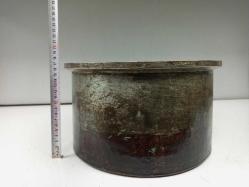 Antika Eski Usta İşçilikli Bakır Kazan - Tencere