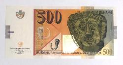 Makedonya 500 Dinar 2020 Çil