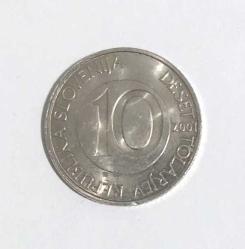 Slovenya 10 Tolarjev 2001