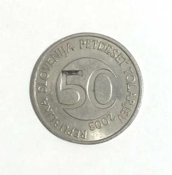 Slovenya 50 Tolarjev 2003