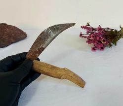 Antika Bağ Bıçağı - Budama Bıçağı - Bağ Bahçe Katlanır Cep Çakısı - - 09