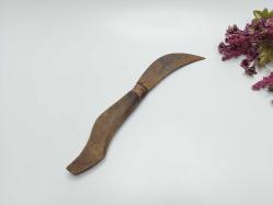 Antika Bağ Bıçağı - Budama Bıçağı - Bağ Bahçe Katlanır Cep Çakısı - Testere Çakı - 03