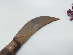 Antika Bağ Bıçağı - Budama Bıçağı - Bağ Bahçe Katlanır Cep Çakısı - Testere Çakı - 03