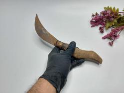 Antika Bağ Bıçağı - Budama Bıçağı - Bağ Bahçe Katlanır Cep Çakısı - Testere Çakı - 03