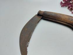 Antika Bağ Bıçağı - Budama Bıçağı - Bağ Bahçe Katlanır Cep Çakısı - Testere Çakı - 96