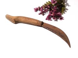 Antika Bağ Bıçağı - Budama Bıçağı - Bağ Bahçe Katlanır Cep Çakısı - Çakı - S9