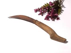 Antika Bağ Bıçağı - Budama Bıçağı - Bağ Bahçe Katlanır Cep Çakısı - Çakı - S9