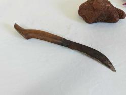 Antika Bağ Bıçağı - Budama Bıçağı - Bağ Bahçe Katlanır Cep Çakısı - Testere Çakı - 23