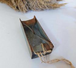 Antika Demir Kaşağı - At İnek - BoğaTarağı - Hayvan Tımar Tarağı - 002