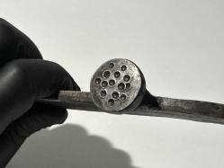 Antika  Demir Çekiç - Keser - Çok Amaçlı Alet - Demir Sap / Kafa Tasarım Çekiç / Temiz