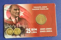 2001 25 Bin Lira Çil Kendi Özel Tanıtım kitinde