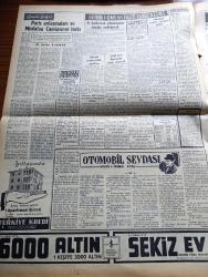 Vatan Gazetesi - 26 Kasım 1954 - Dördüncü Kuvvet Yazan Ahmet Emin Yalman Köşe Yazısı - Kira Tasarısı Yakında Büyük Millet Meclisine Veriliyor - Elmalı Bendinde 6 Günlük Su Kalmış - Türk Dansözü Necla Ateş İyice Meşhur Oldu - Batı Trakya'da Neler Oluyor Yazan Burhan Arpad Yazı Dizisi - Bedii Faik'in Tahliye Talebi Reddedildi - Nihat Erim'in İktidarla Anlaşma İstiyor - Sinema Yıldızı Rita Hayworth İle Ali Han'ın Para Anlaşması - Kıbrıs Müftüsü Dana Amerika'ya Davet Edildi - Otomobil Sevdası Yazan İsmail Ateş Yazı Dizisi - Ekmekler Yenmez Halde Çıkarılıyor - Kızıl Çin Ve 13 Amerikalı Asker Meselesi Büyüyor - Mısır Başbakanı Cemal Abdülnasır'ı Öldürmek Suçlamasıyla Hasan Hudeybi  İçin Ölüm Cezası İstendi - Kleopatra Yazan Emil Ludwig Yazı Dizisi - Hitler'in Fotoğrafçısı Horffman Anlatıyor - Sabahçı Kahveleri Yazan Cengiz Tuncer - Sir Julius Levy'nin Yükselişi Yazan Daphne Du Maurier Yazı Dizisi - Vörös Lobogo Galatasaray'ı Dün 7 0 Mağlup Etti -Hilton Oteli Haziran Ayında Merasimle Açılıyor
