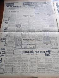 Vatan Gazetesi - 23 Kasım 1954 - Mehmedin Dünyası Yazan Ahmet Emin Yalman Köşe Yazısı - Türk Seması 2 Tatbikatı Başladı - Sovyet Delegesi Vishinsky Öldü - İktidarla Muhalefet Arasında Şiddetli Tartışmalar - Batı Trakya'da Neler Oluyor Yazan Burhan Arpad - CHP Genel Sekreteri Kasım Gülek İçinde Yürüyeceğiz Diyor - 12  Ada'da Zarar Görenlere Tazminat - Otomobil Sevdası Yazan İsmail Ateş Yazı Dizisi - Damlataş Mağarasında Tetkik Yapıldı - Müslüman Kardeşler Lideri Hudeybi Suikast Tertibini Reddetti - Milliyetçi Çin Ve Komünist Çin Arasında Deniz Savaşı - Komünistler Başarılarını Casuslara Borçludurlar - Sabahçı Kahveleri Yazan Cengiz Tuncer - Cemiyet Hayatı - Vöröş Lobogo Bugün Beşiktaş İle Oynuyor - 1958 Dünya Futbol Müsabakaları - Türkiye Şampiyonu Ve Rekortmeni Atlet Ekrem Koçak Fenerbahçe Kulübünden İstifa Etti - Galatasaraylı Futbolcu Suat Mamat Hastaneden Çıkıyor - Beşiktaş Maçından Fotoğraflar - İngiliz Milli Takımının Yeni Forması - Shell - Chirana Diş Tababeti Cihazları