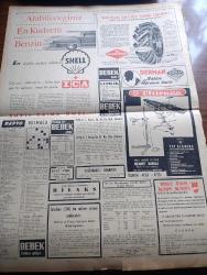 Vatan Gazetesi - 23 Kasım 1954 - Mehmedin Dünyası Yazan Ahmet Emin Yalman Köşe Yazısı - Türk Seması 2 Tatbikatı Başladı - Sovyet Delegesi Vishinsky Öldü - İktidarla Muhalefet Arasında Şiddetli Tartışmalar - Batı Trakya'da Neler Oluyor Yazan Burhan Arpad - CHP Genel Sekreteri Kasım Gülek İçinde Yürüyeceğiz Diyor - 12  Ada'da Zarar Görenlere Tazminat - Otomobil Sevdası Yazan İsmail Ateş Yazı Dizisi - Damlataş Mağarasında Tetkik Yapıldı - Müslüman Kardeşler Lideri Hudeybi Suikast Tertibini Reddetti - Milliyetçi Çin Ve Komünist Çin Arasında Deniz Savaşı - Komünistler Başarılarını Casuslara Borçludurlar - Sabahçı Kahveleri Yazan Cengiz Tuncer - Cemiyet Hayatı - Vöröş Lobogo Bugün Beşiktaş İle Oynuyor - 1958 Dünya Futbol Müsabakaları - Türkiye Şampiyonu Ve Rekortmeni Atlet Ekrem Koçak Fenerbahçe Kulübünden İstifa Etti - Galatasaraylı Futbolcu Suat Mamat Hastaneden Çıkıyor - Beşiktaş Maçından Fotoğraflar - İngiliz Milli Takımının Yeni Forması - Shell - Chirana Diş Tababeti Cihazları