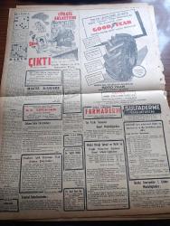 Vatan Gazetesi - 9 Haziran 1950 - İstikbal Karşısında Gençlik Yazan Ahmet Emin Yalman Köşe Yazısı - İşletmeler Bakanı Muhlis Ege'nin Beyanatı - Petrol Tesislerini Kimin Tarafından İşletileceği Malum Değil - Kırkpınar Güreşleri Bugün Başlıyor - Siyaset Ufkumuzun Yeni Simaları Yazan Sinan Korle Yazı Dizisi - Maarifin En Kıdemli Mensubu Bir Bakan Avni Başman - İstanbul Valisi Değiştiriliyor - Marshall Yardım Heyeti Türkiye Mümessili Russell Door Başbakan Adnan Menderes'le Görüştü - Dışişleri Bakanı Fuat Köprülü Dün Paris'ten Geldi - Maliye Bakanı Halil Ayan - Geçmişte Bugün Neron'un İntiharı Yazan Feridun Fazıl Tülbentçi Yazı Dizisi - İtham Eden Gözler Yazan Henry Bordeaux Yazı Dizisi - Fuad Arna Nuri Leflef'in Duruşması - Moskova'nın Emriyle Romanya'da Milli Liderler Arasında Geniş Temizlik - Tanınmış Arkeolog Thomas Whittemore Vefat Etti - Stalin Çin'de İmiş - Kanuni Sultan Süleyman Yazan Feridun Fazıl Tülbentçi Yazı Dizisi - Cemiyet Hayatı - Borsa - İstanbul Ankara Radyosu Programı