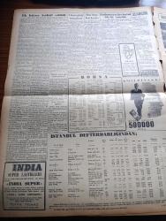 Vatan Gazetesi - 29 Aralık 1949 - Gerçek Ve Tatlı Bir Masal 2 Yazan Ahmet Emin Yalman Köşe Yazısı - Mecliste Çok Şiddetli Münakaşalardan Sonra Ek Bütçe Kabul Edildi - Mühim Bir Keşif Kanser Urlarında Mantar Şeklinde Parazitlerin Büyüdüğü Tesbit Edildi - Veremin Türkiye'deki Tahribatı Binde İki Yüz - Abdülfeyyaz Tevfik'in Ölüm Yıldönümü - Rita Hayworth Bir Kız Doğdu - Nihat Erim İngiliz Devlet Adamları Kadar Partici Değiliz Dedi - Endonezya Devletini Biz De Tanıdık - Ulus'taki Neşriyata Refik Koraltan'ın Cevabı - Esrarlı Kadın Yazan Alfred Machard Yazı Dizisi - Geçmişte Bugün Yazan Feridun Fazıl Tülbentçi Yazı Dizisi - Yeşil Denize Kuş Bakışı Yazan Behçet Kemal Çağlar - Casuslar Ankara'da Yazan L.C. Mayzisch Yazı Dizisi -  Dünya Birliği Kurulmalıdır - Mekteplerde Yılbaşı Tatili - Moskova'dan Geliyorum Yazan Memduh Tezel - Yeni Çıkan Yılbaşı Plakları Perihan Altındağ Sözeri - Bulmaca - Philips Radyo - Radyolin Diş Macunu - Tablet ve Şurup Reosil Öksürük Bronşiti Keser - Vakko