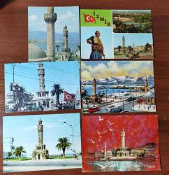 İZMİR Kartpostal eski fotokart  1960-1990   22 ADET