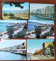 İZMİR Kartpostal eski fotokart  1960-1990   22 ADET