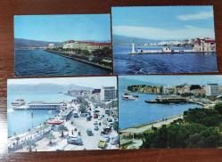 İZMİR Kartpostal eski fotokart  1960-1990   22 ADET