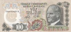 6. Emisyon G90 Serisi Seri Sonu 100 Türk Lirası