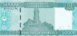 SOMALİ 50.000 Shilling, 2010 ÇİL