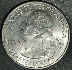 AMERİKA  2020  P    25 CENT    HATIRA   NATIONAL PARK