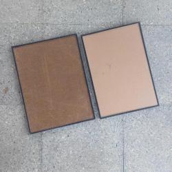 Siyah Aluminyum Çerçeve ,Camlı, 2 adet,30 x 42 cm