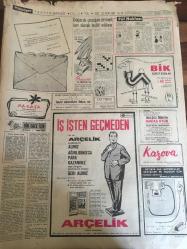 HÜRRİYET GAZETESİ  25 ŞUBAT 1966 YIL :18 SAYI :6403---Servet transferi yıldırım  hızıyla yürürlükten kaldırılıyor ---Gana da ihtilal --Suriye de 2 binbaşı duruma hakim oldu ---İstanbul Emniyet Müdürü Değişiyor ---Mezar başında  okuyup üfleyip  Toto dolduruyor --Çanakkale  kahramanı  Nusret  mayın gemisi şilep  haline getirildi --Topaloğlu :Ordu Rumların anlaşma dışı  hareketlerini  önlemeğe  hazır --Willie yüzüğü takıp hürriyetine  kavuştu ---Zoraki gelin ,48  lik damadı zifaf  gecesi  öldüresiye dövdü --Doğacak çocuğun cinsiyeti tam olarak  tespit ediliyor ---Galatasaray uğruna arabadan da  oldu ---Eh şimdi şöhretin kapasını açtın  hayırlı ,uğurlu  olsun dediler ---Tanınmış iş adamı  depo ettiği iki kilo esrarla ele geçirildi ---10 metresi olan çapkın hırsız  yakayı  ele verdi ---Fenerbahçe de antrenörle menajerin arası açıldı --Aydemir Nemli :İst.Spor düşmeye layık takım değil--Anderlecht :1 Real Madrid :0---Dünyanın en büyük sahtekarı ---