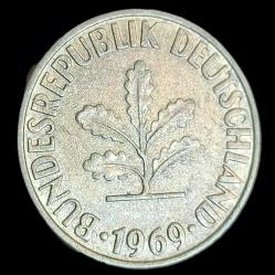 Almanya 1969 10 Pfennig