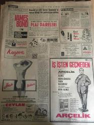 HÜRRİYET GAZETESİ  23 ŞUBAT 1966 YIL :18 SAYI :6401---Servet Transferi Önleyen Tasarı Kabul Edildi ---Akıl hastası iki kız mahkeme  kararı ile  kısırlaştırılıyor ---Öğrencilerin bıçak ve sopalı kavgalarında 7 ağır  yaralı var ---Toto da 12 bilenler 20 bin alacak ---Tatvan Yatılı Bölge Okulunun Açıklaması --Ahmet  İbrahimoğlu  paramı  döviz olarak  getirirsem  milyonlarca  lira zararım  olur  diyor ---İki çocuklu yakışıklı  imamı  metresi kaçırmış --Avukat  olacaklar  iki yıllık stajdan sonra bir imtihana  tabi tutulacaklar --Tekel Bakanı  bazı milletvekilleri de kaçak sigara ve viski  içiyor dedi ---Hristiyanlık propagandası  yapan iki Amerikalı kız  linç edilmekten  zor kurtuldu ---Belediye işçilerine kışlık elbiseleri nihayet veriliyor --Oswald ın eski karısı Kennedy yi vuran tüfeği bir petrolcüye satmış ---Fenerbahçe Camiasında Yine Emektar Molnar İsteniyor --G.Kılıç :Karşımızda  kamçılanmış  bir Fenerbahçe bulacağız dedi ---Samsunspor  ve İzmirspor  takımları  hükmen mağlup ---