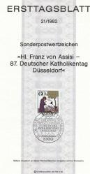 LOT.5 » 1982-21  ALMANYA ETB  87. Alman katolik günü