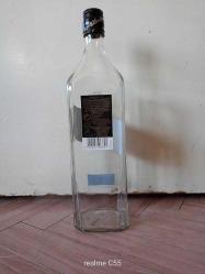 BOŞ ŞİŞE - JOHNNIE WALKER BLACK LABEL. 1 lt - DEĞERLENDİRMELİK