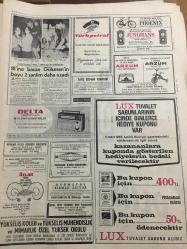 HÜRRİYET GAZETESİ 10 MART 1968 YIL :20 SAYI :7137--