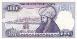 7. Emisyon C90 Serisi Seri Sonu 1000 Türk Lirası