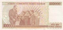 7. Emisyon H90 Serisi Seri Sonu 100.000 Türk Lirası