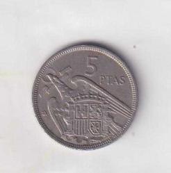 1957  İSPANYA 5 PTAS