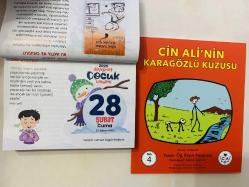 28 Şubat 2025 hediyelik orijinal Diyanet Çocuk takvim yaprağı (Cin Ali kitabı hediyeli:)