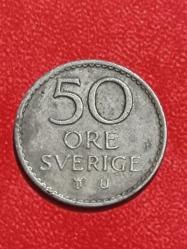 İsveç 1973 50 öre orjinaldır
