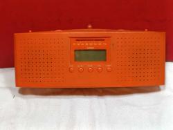 ADDEX TURUNCU RENK FM Lİ DİJİTAL SAATLİ ÇALIŞAN RADYO